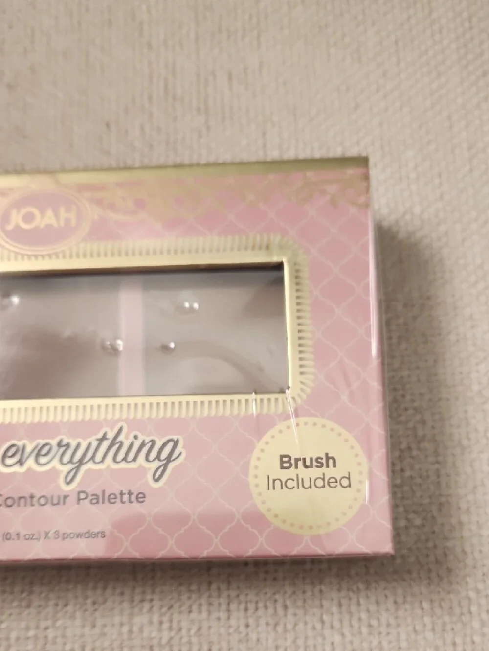 Be My Everything Powder Contour Palette — Pink & Gold Accents